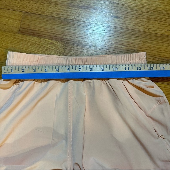 Lululemon Size 4 Swift Mid-Rise Wide-Leg Pant Full Length Peach Bellini (a3 - Picture 11 of 16
